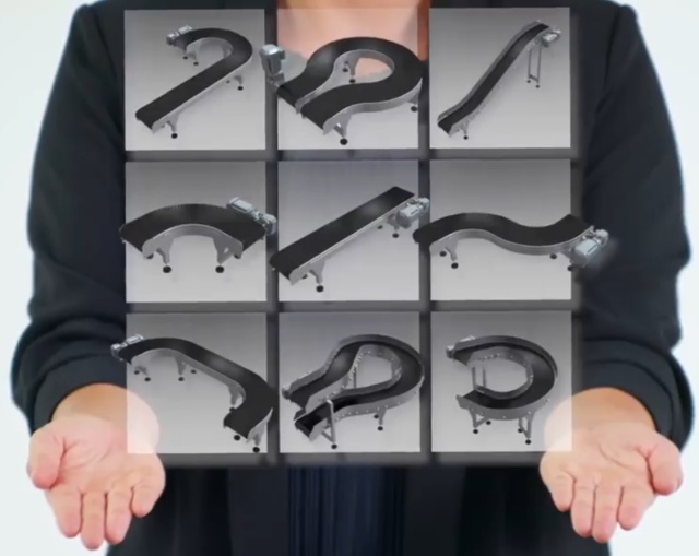 Animation AmbaVeyor Curved Solutions